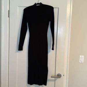 Ribbed Sweater Dress